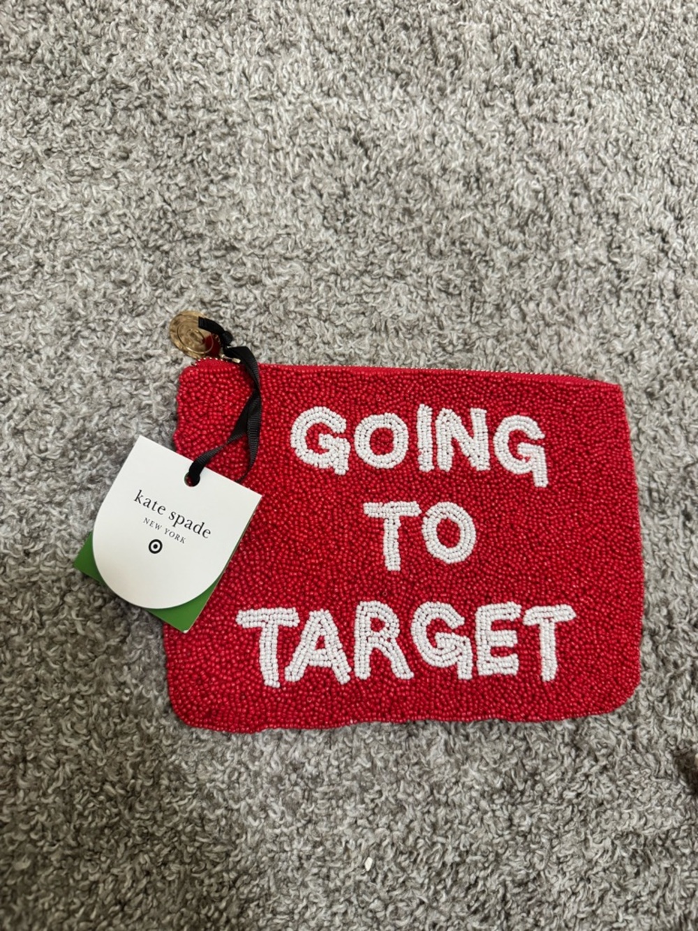 Beaded 'Going To Target' Clutch